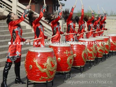 广州打鼓表演|广州雕龙大鼓演出|公司产品发布会礼仪庆典演出服务